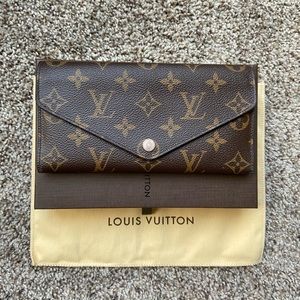 100% authentic Louis Vuitton Josephine Wallet